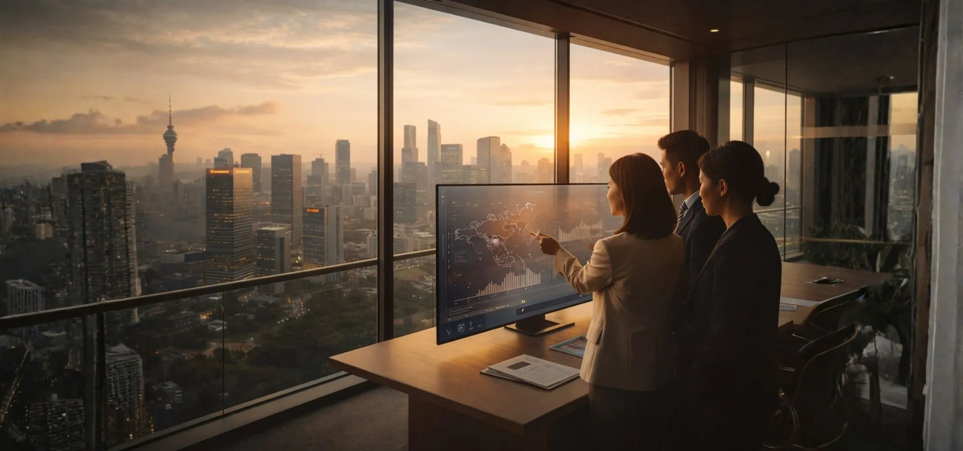 Professional researchers analyzing data trends to drive corporate influence and policy change across Asian markets.